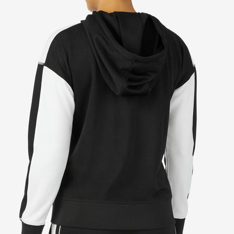 Fila La Finale Half Zip Hoodie (W) (Black)