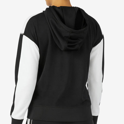 Fila La Finale Half Zip Hoodie (W) (Black)
