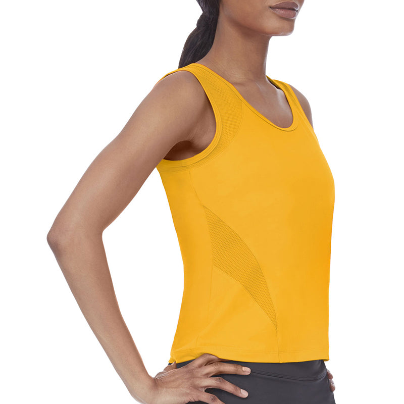 Fila Full Coverage Tank (W) (Gold)