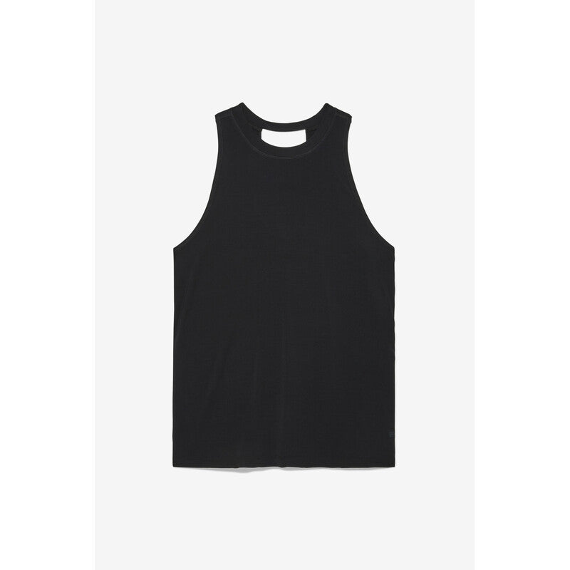 Fila Fi-Lux Open Back Tank Top (W) (Black)