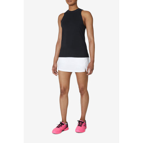 Fila Fi-Lux Open Back Tank Top (W) (Black)