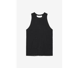 Fila Fi-Lux Open Back Tank Top (W) (Black)