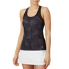 Fila Core Racerback Printed Team Tank (W) (Black)