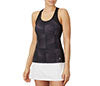 Fila Core Racerback Printed Team Tank (W) (Black)