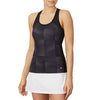 Fila Core Racerback Printed Team Tank (W) (Black)