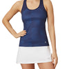 Fila Core Racerback Printed Team Tank (W) (Navy)