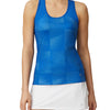 Fila Core Racerback Printed Team Tank (W) (Royal)