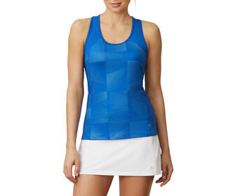 Fila Core Racerback Printed Team Tank (W) (Royal)