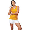 Fila Core Racerback Printed Team Tank (W) (Gold)