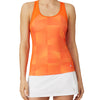 Fila Core Racerback Printed Team Tank (W) (Orange)