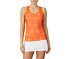 Fila Core Racerback Printed Team Tank (W) (Orange)