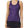 Fila Core Racerback Printed Team Tank (W) (Purple)