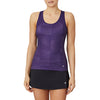 Fila Core Racerback Printed Team Tank (W) (Purple)