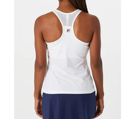 Fila Essentials Racerback Mesh Tank (W) (White)