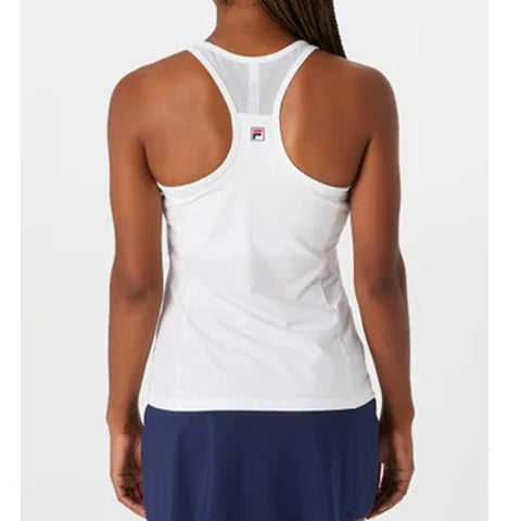 Fila Essentials Racerback Mesh Tank (W) (White)