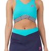 Fila Bevans Baye Crop Tank (W) (Turquoise)