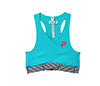 Fila Bevans Baye Crop Tank (W) (Turquoise)