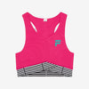 Fila Bevans Baye Crop Tank (W) (Pink)