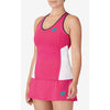 Fila Bevans Day Break Racerback Tank (W) (Pink/White)