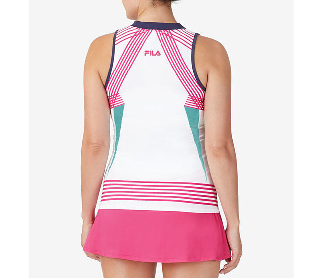 Fila Bevans Full Coverage Tank (W) (White)