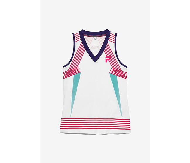 Fila Bevans Full Coverage Tank (W) (White)