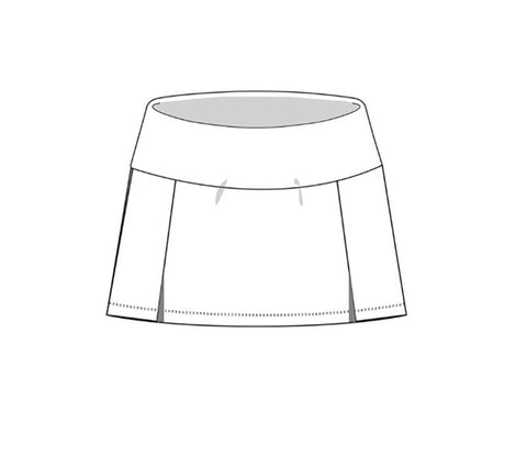 Fila Essentials Core A-Line Skort (W) (White)