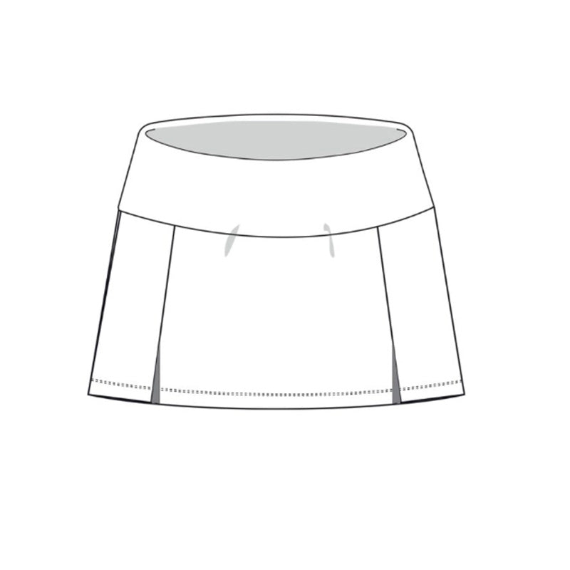 Fila Essentials Core A-Line Skort (W) (White) Fila
