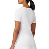 Fila Essentials Short Sleeve V-Neck (W) (White)