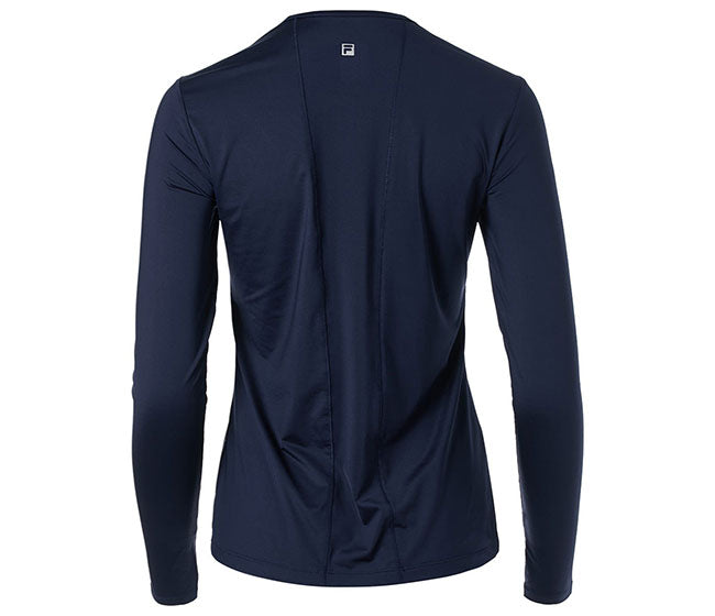 Fila Essentials Uv Blocker Long Sleeve Top (W) (Navy)