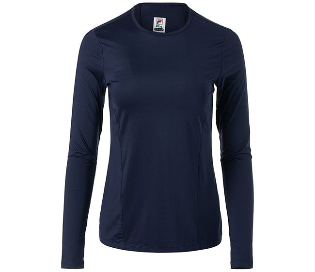 Fila Essentials Uv Blocker Long Sleeve Top (W) (Navy)