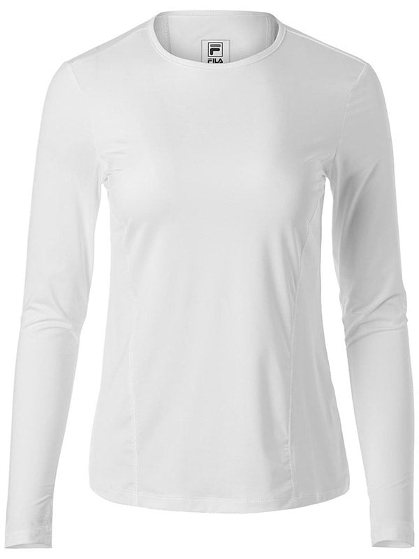 Fila Essentials Uv Blocker Long Sleeve Top (W) (White)