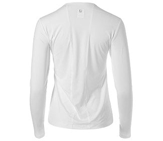 Fila Essentials Uv Blocker Long Sleeve Top (W) (White)