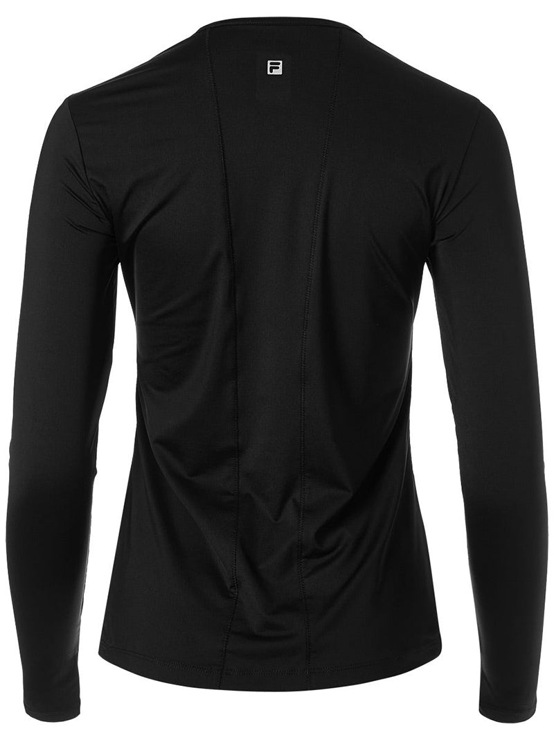 Fila Essentials Uv Blocker Long Sleeve Top (W) (Black)