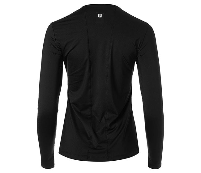 Fila Essentials Uv Blocker Long Sleeve Top (W) (Black)