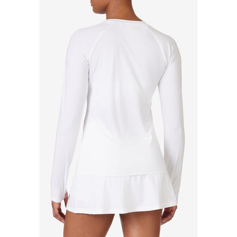 Fila Essentials Uv Blocker Long Sleeve (W) (White)