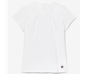 Fila Essentials Short Sleeve Top (W) (White)