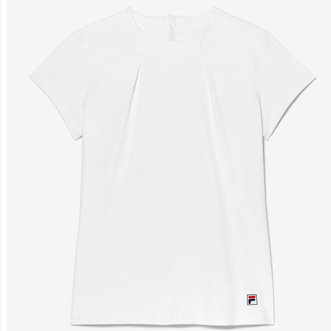 Fila Essentials Short Sleeve Top (W) (White)