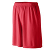 Augusta Longer Length Wicking 9" Short (M) (Red)