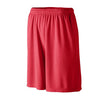 Augusta Longer Length Wicking 9" Short (M) (Red)