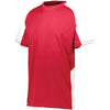 Augusta Cutter Crew (M) (Red/White)