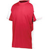 Augusta Cutter Crew (M) (Red/White)