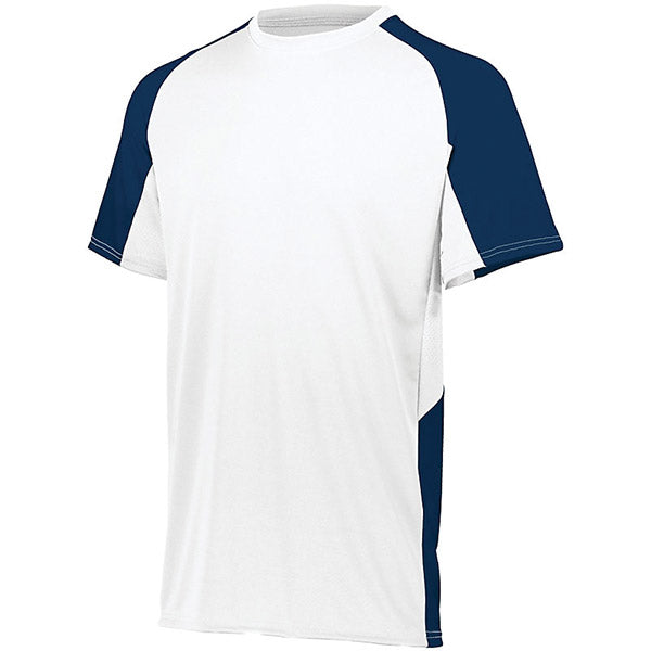 Augusta Cutter Crew (M) (White/Navy)
