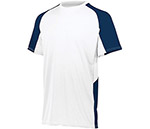 Augusta Cutter Crew (M) (White/Navy)