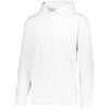 Augusta Wicking Fleece Hooded Sweatshirt (M) (White)