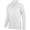 Augusta Wicking Fleece 1/4 Zip Pullover (M) (White)