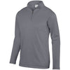 Augusta Wicking Fleece 1/4 Zip Pullover (M) (Graphite)