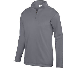 Augusta Wicking Fleece 1/4 Zip Pullover (M) (Graphite)