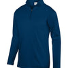 Augusta Wicking Fleece 1/4 Zip Pullover (M) (Navy)