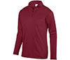 Augusta Wicking Fleece 1/4 Zip Pullover (M) (Cardinal)