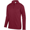 Augusta Wicking Fleece 1/4 Zip Pullover (M) (Cardinal)